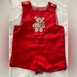 Handmade baby romper